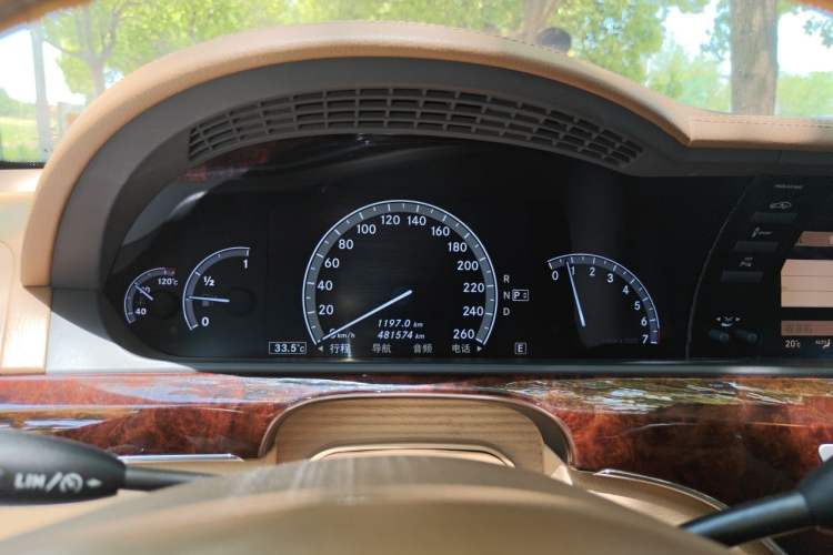 Used Mercedes-Benz S-Class 2010 S 350 L Luxury Model Instrument Cluster