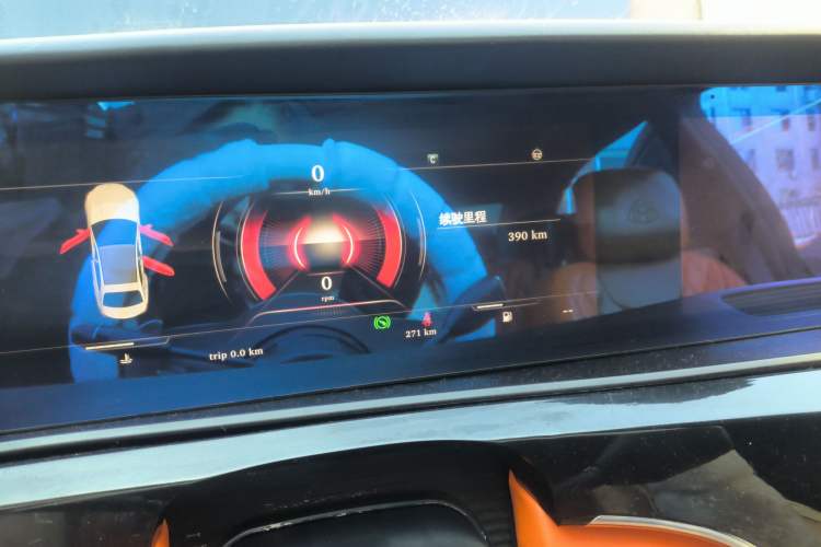 Used Mercedes-Benz S-Class 2010 S 350 L Luxury Model Odometer Close Up