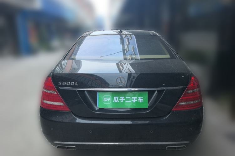Used Mercedes-Benz S-Class 2010 S 600 L Rear