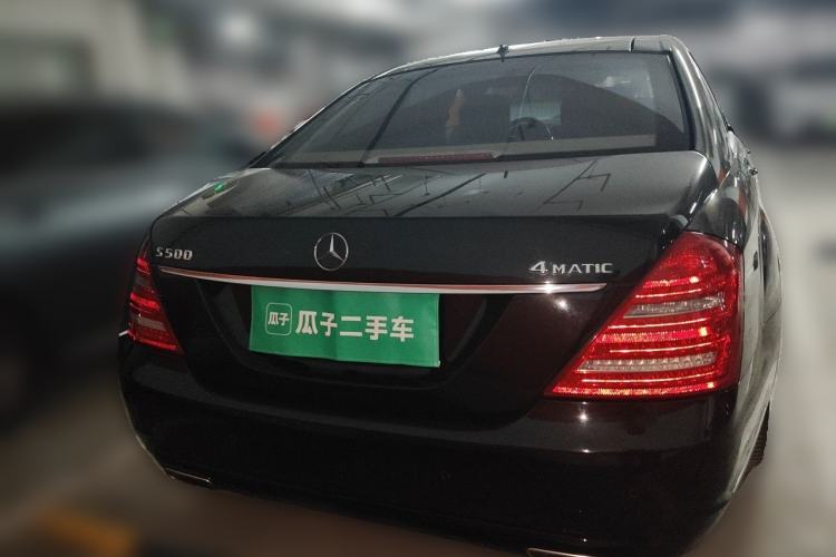 Used Mercedes-Benz S-Class 2010 S 500 L 4MATIC Rear