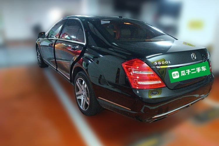 Used Mercedes-Benz S-Class 2010 S 600 L Rear Left 45 Deg