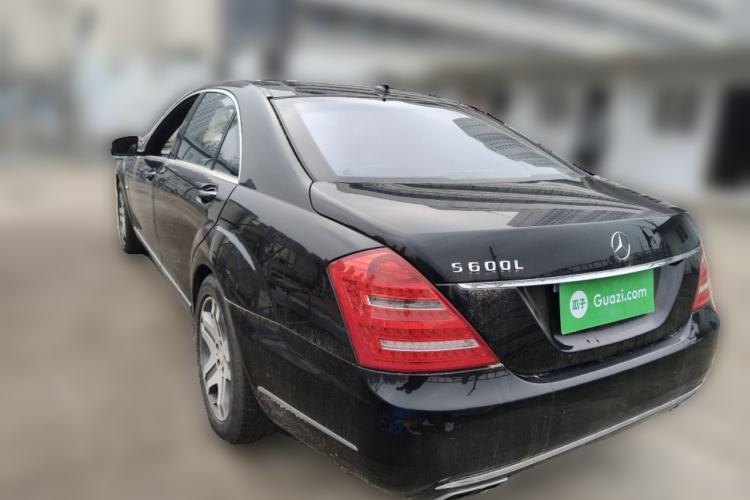 Used Mercedes-Benz S-Class 2010 S 600 L Rear Left 45 Deg