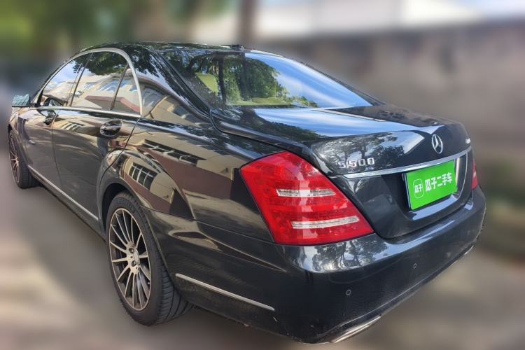 Used Mercedes-Benz S-Class 2010 S 500 L 4MATIC Rear Left 45 Deg