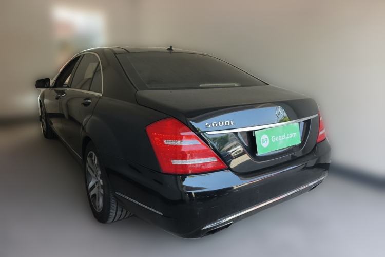 Used Mercedes-Benz S-Class 2010 S 600 L Rear Left 45 Deg