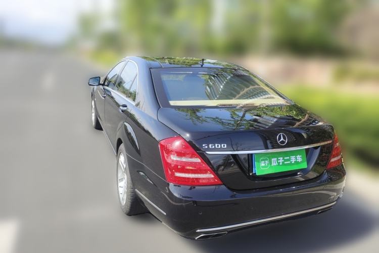 Used Mercedes-Benz S-Class 2010 S 600 L Rear Left 45 Deg