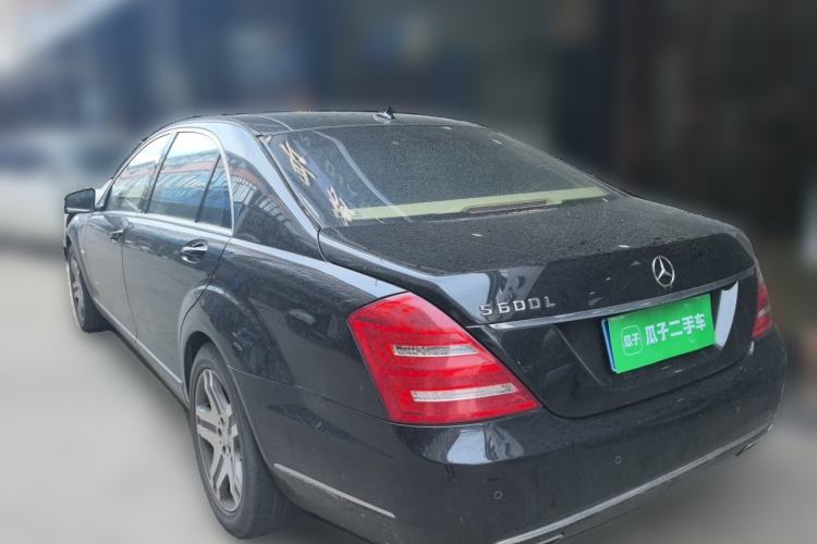 Used Mercedes-Benz S-Class 2010 S 600 L Rear Left 45 Deg