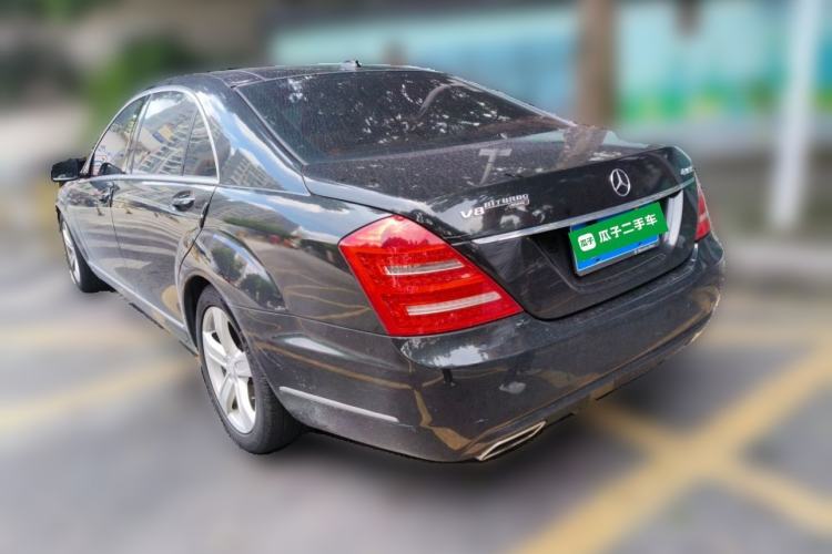 Used Mercedes-Benz S-Class 2010 S 350 L Luxury Model Rear Left 45 Deg