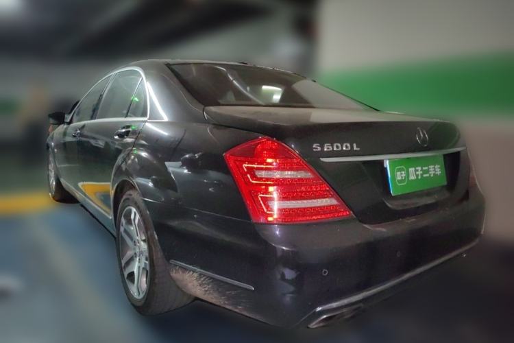 Used Mercedes-Benz S-Class 2010 S 600 L Rear Left 45 Deg