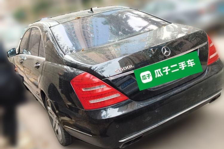 Used Mercedes-Benz S-Class 2010 S 600 L Rear Left 45 Deg