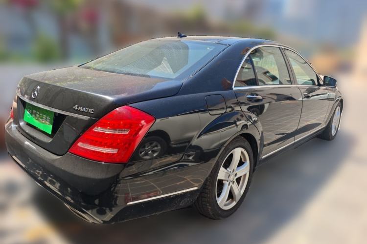 Used Mercedes-Benz S-Class 2010 S 350 L 4MATIC Rear Right 45 Deg