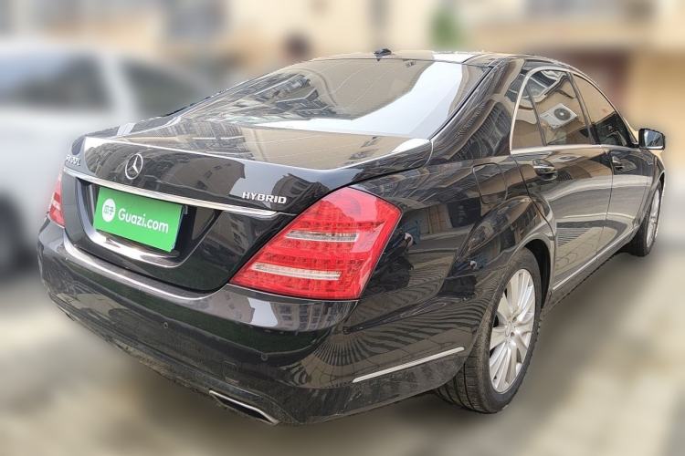 Used Mercedes-Benz S-Class 2010 S 400 L HYBRID Rear Right 45 Deg