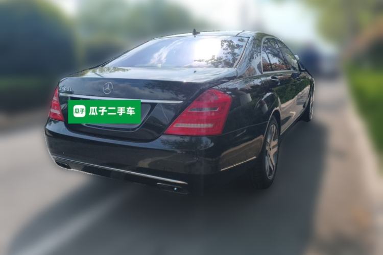 Used Mercedes-Benz S-Class 2010 S 600 L Rear Right 45 Deg