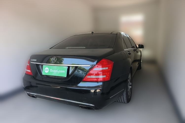 Used Mercedes-Benz S-Class 2010 S 600 L Rear Right 45 Deg