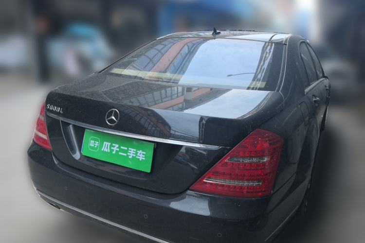 Used Mercedes-Benz S-Class 2010 S 600 L Rear Right 45 Deg
