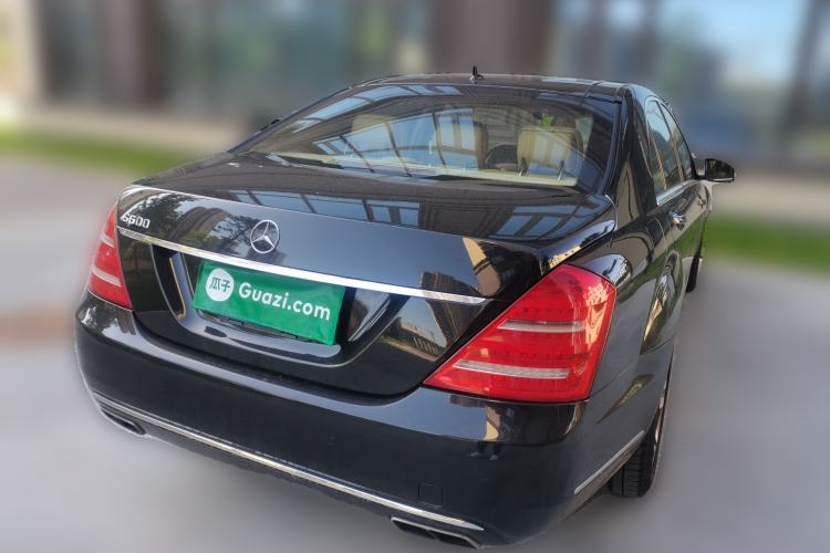 Used Mercedes-Benz S-Class 2010 S 600 L Rear Right 45 Deg