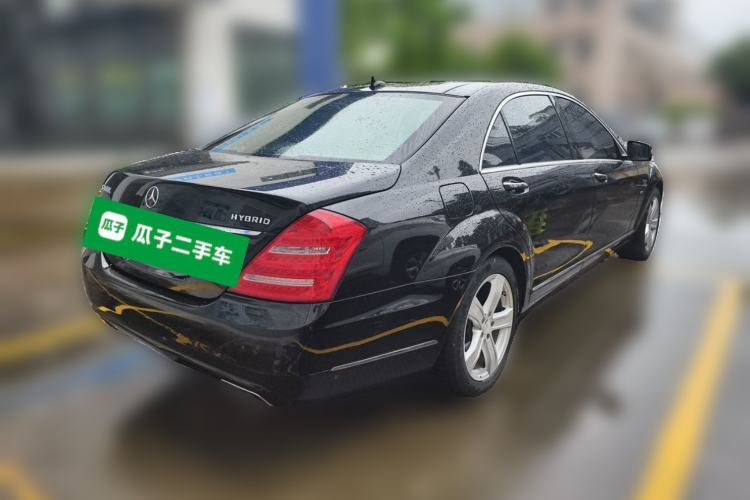 Used Mercedes-Benz S-Class 2010 S 400 L HYBRID Rear Right 45 Deg