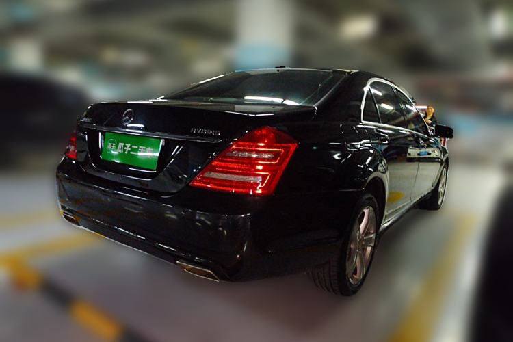 Used Mercedes-Benz S-Class 2010 S 400 L HYBRID Rear Right 45 Deg