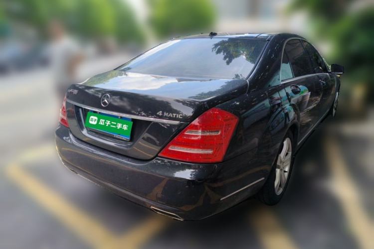 Used Mercedes-Benz S-Class 2010 S 350 L Luxury Model Rear Right 45 Deg
