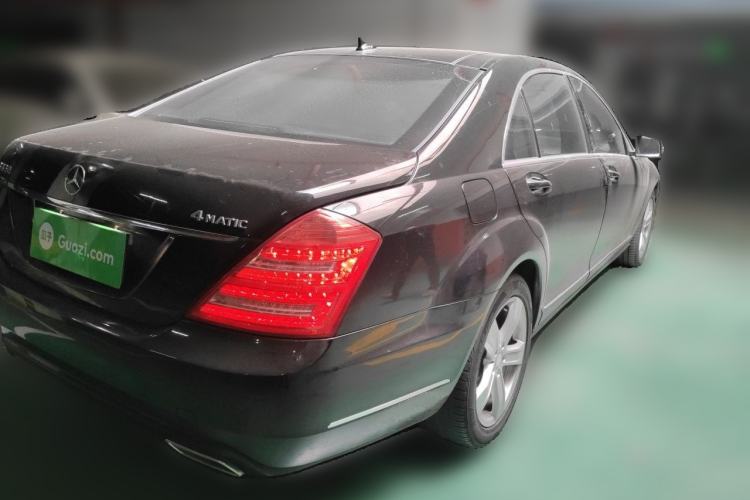 Used Mercedes-Benz S-Class 2010 S 350 L 4MATIC Rear Right 45 Deg