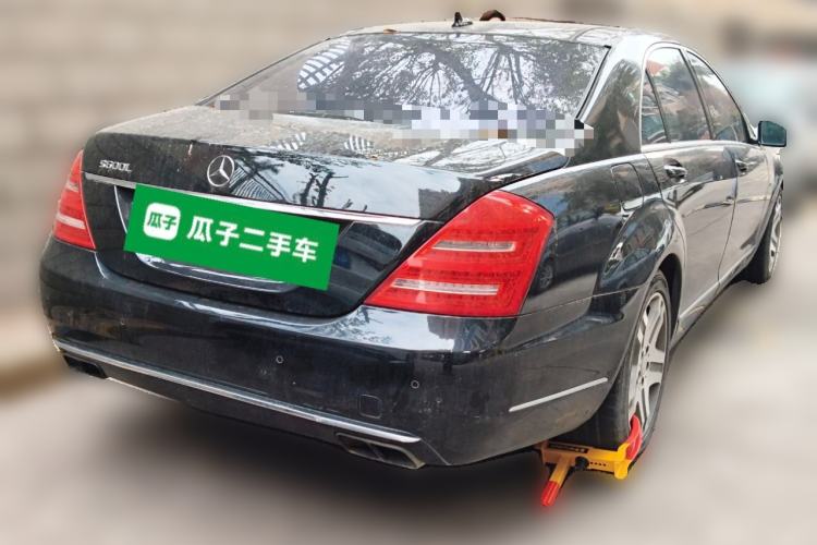 Used Mercedes-Benz S-Class 2010 S 600 L Rear Right 45 Deg