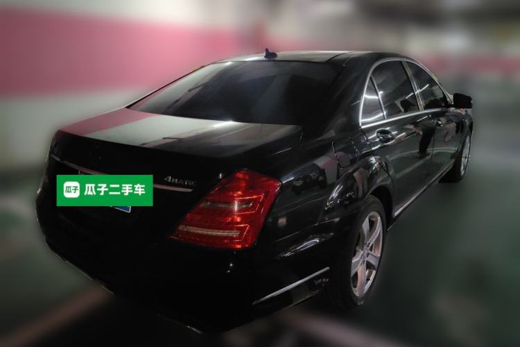 Used Mercedes-Benz S-Class 2010 S 350 L 4MATIC Rear Right 45 Deg