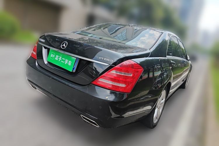 Used Mercedes-Benz S-Class 2010 S 400 L HYBRID Rear Right 45 Deg