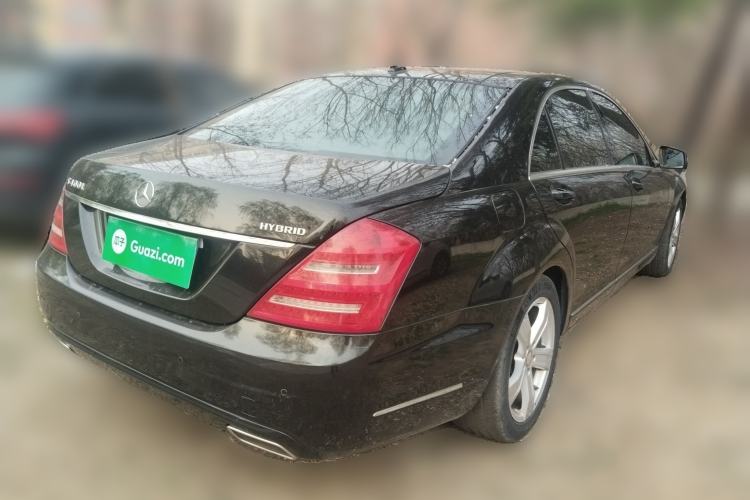 Used Mercedes-Benz S-Class 2010 S 400 L HYBRID Rear Right 45 Deg