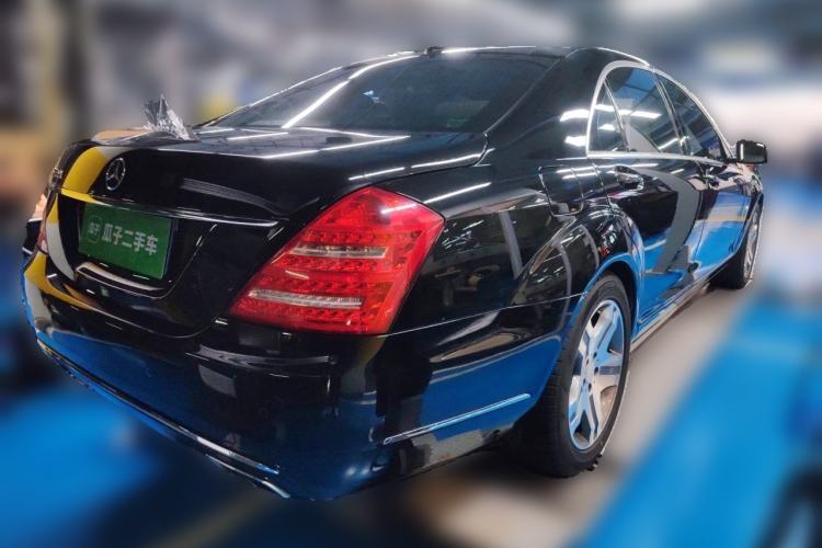Used Mercedes-Benz S-Class 2010 S 600 L Rear Right 45 Deg