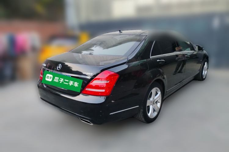 Used Mercedes-Benz S-Class 2010 S 400 L HYBRID Rear Right 45 Deg
