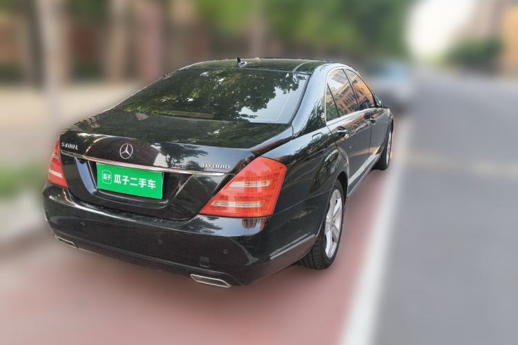 Used Mercedes-Benz S-Class 2010 S 400 L HYBRID Rear Right 45 Deg