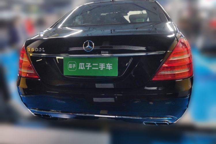 Used Mercedes-Benz S-Class 2010 S 600 L Rear