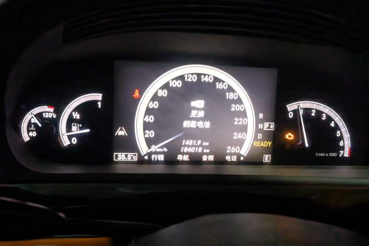 Used Mercedes-Benz S-Class 2010 S 400 L HYBRID Instrument Cluster