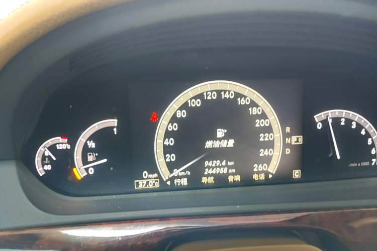 Used Mercedes-Benz S-Class 2010 S 350 L 4MATIC Instrument Cluster