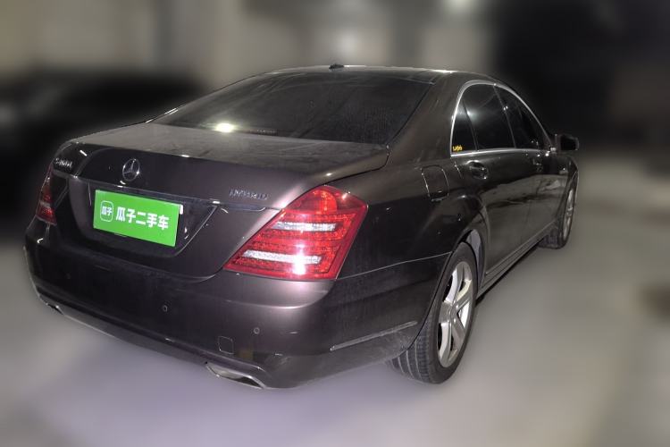 Used Mercedes-Benz S-Class 2010 S 400 L HYBRID Rear Right 45 Deg