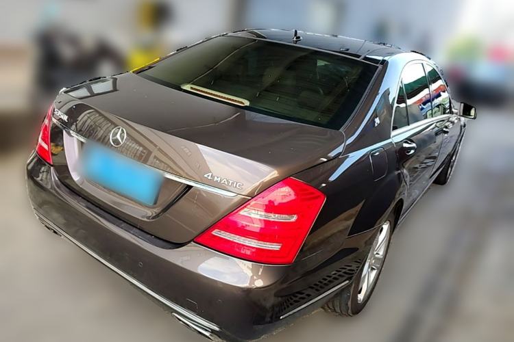 Used Mercedes-Benz S-Class 2010 S 350 L 4MATIC Rear Right 45 Deg