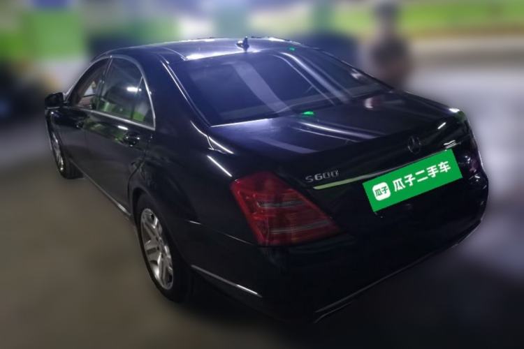 Used Mercedes-Benz S-Class 2010 S 600 L Rear Left 45 Deg