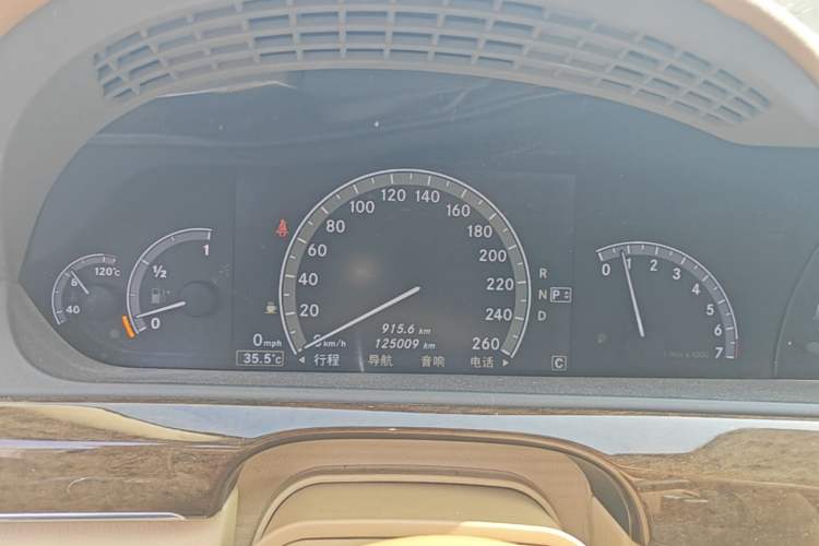 Used Mercedes-Benz S-Class 2010 S 300 L Prestige Edition Instrument Cluster
