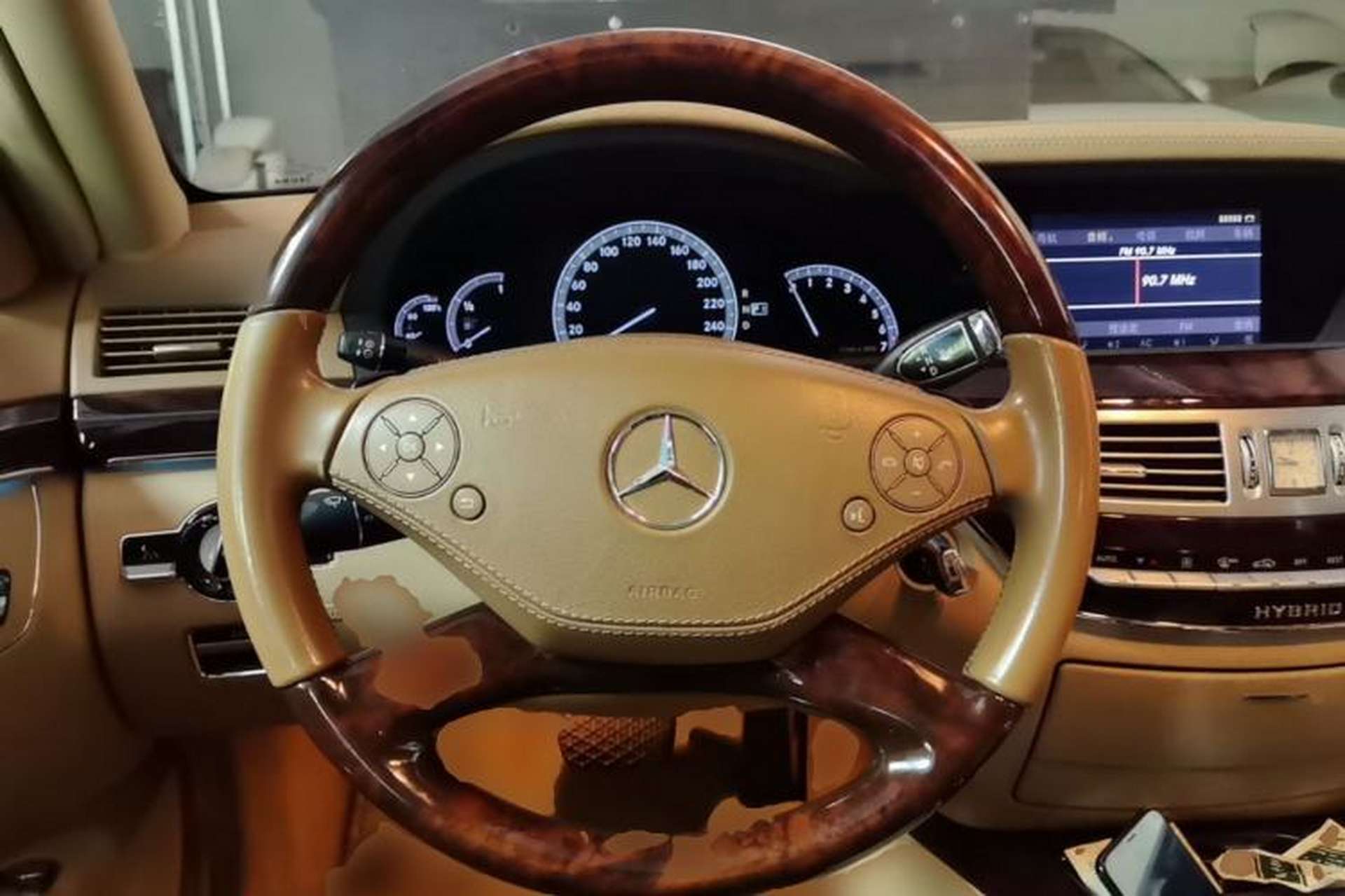 Used Mercedes-Benz S-Class 2010 S 400 L HYBRID Steering Wheel