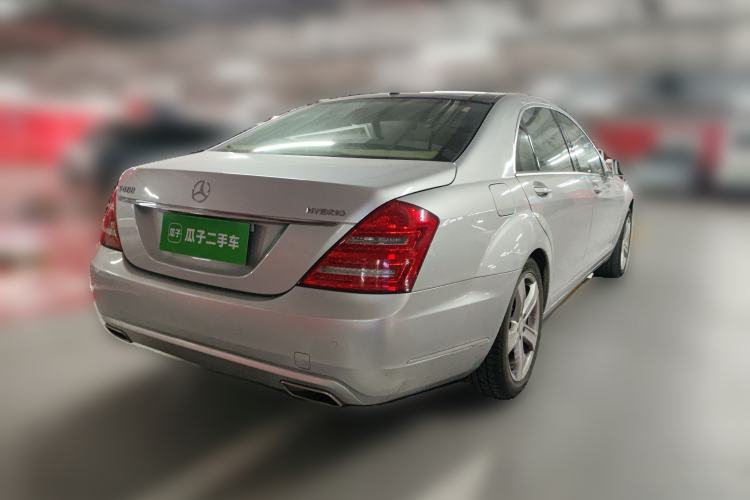 Used Mercedes-Benz S-Class 2010 S 400 L HYBRID Rear Right 45 Deg