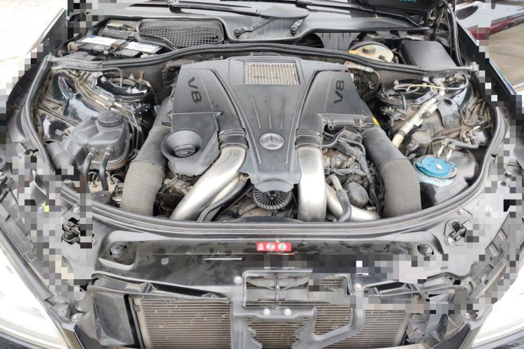 Used Mercedes-Benz S-Class 2011 S 500 L CGI 4MATIC Engine Bay