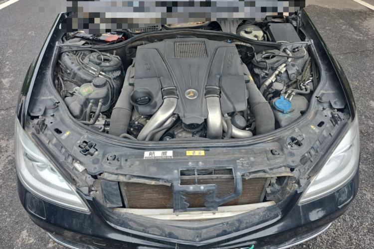 Used Mercedes-Benz S-Class 2011 S 500 L CGI 4MATIC Engine Bay