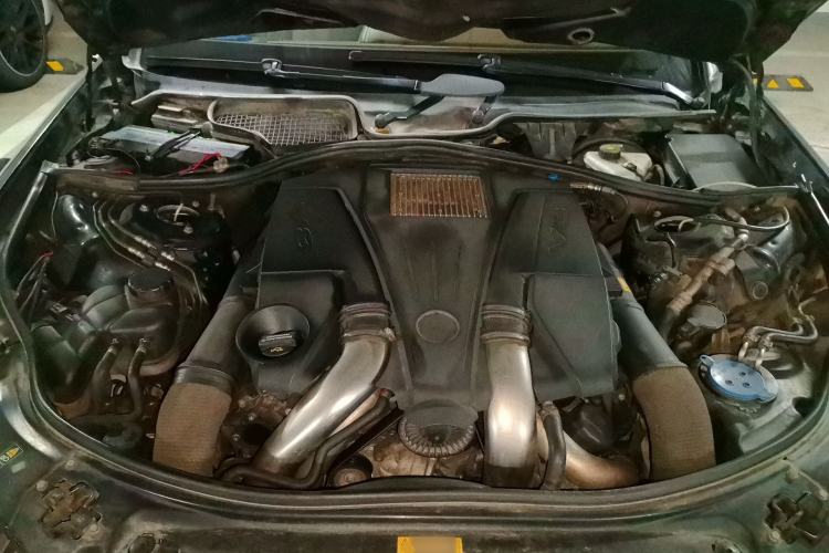 Used Mercedes-Benz S-Class 2011 S 500 L CGI 4MATIC Engine Bay
