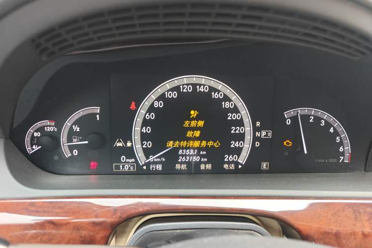 Used Mercedes-Benz S-Class 2011 S 350 L CGI 4MATIC Instrument Cluster