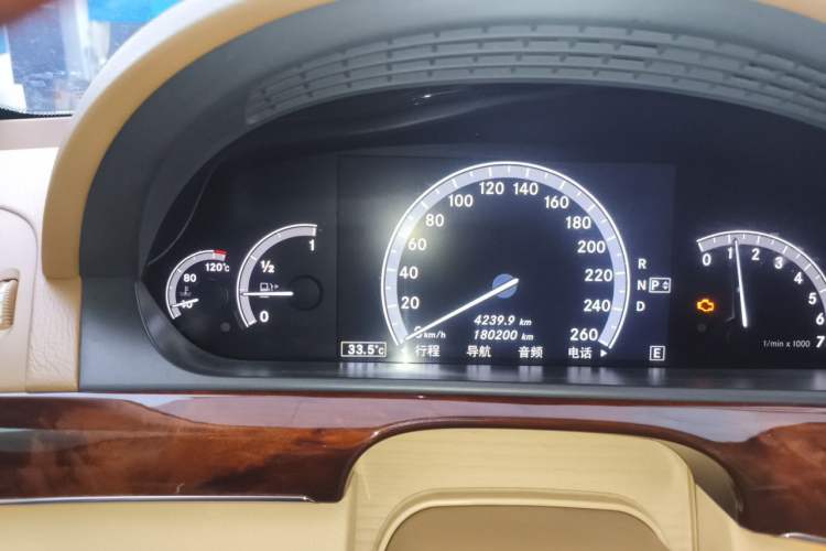 Used Mercedes-Benz S-Class 2011 S 350 L CGI 4MATIC Instrument Cluster