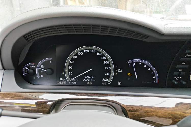 Used Mercedes-Benz S-Class  Instrument Cluster
