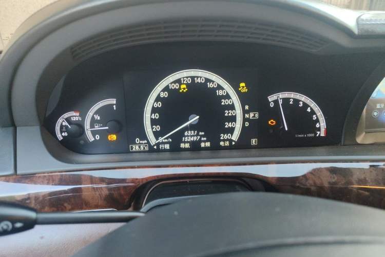 Used Mercedes-Benz S-Class 2011 S 500 L CGI 4MATIC Instrument Cluster