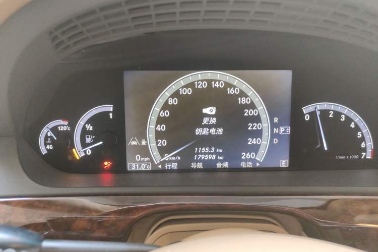 Used Mercedes-Benz S-Class 2011 S 500 L CGI 4MATIC Instrument Cluster