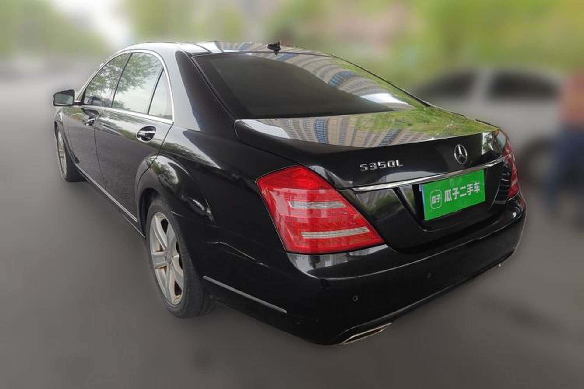 Used Mercedes-Benz S-Class 2011 S 350 L CGI Rear Left 45 Deg