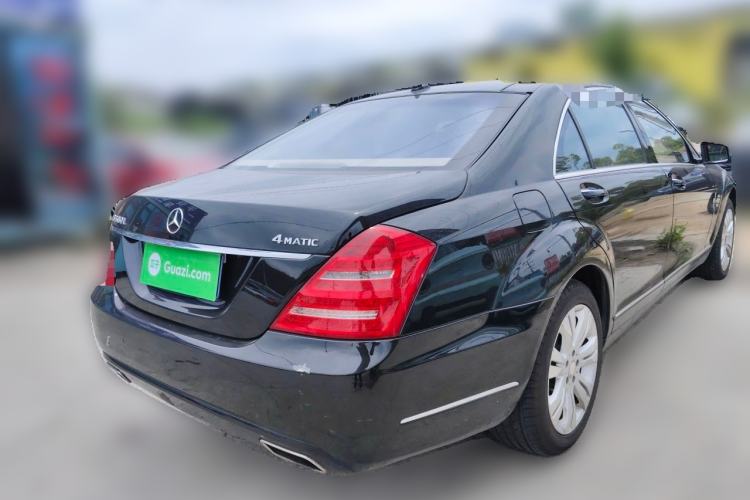 Used Mercedes-Benz S-Class 2011 S 500 L CGI 4MATIC Rear Right 45 Deg