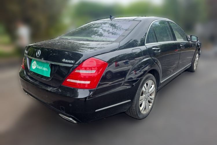 Used Mercedes-Benz S-Class 2011 S 500 L CGI 4MATIC Rear Right 45 Deg